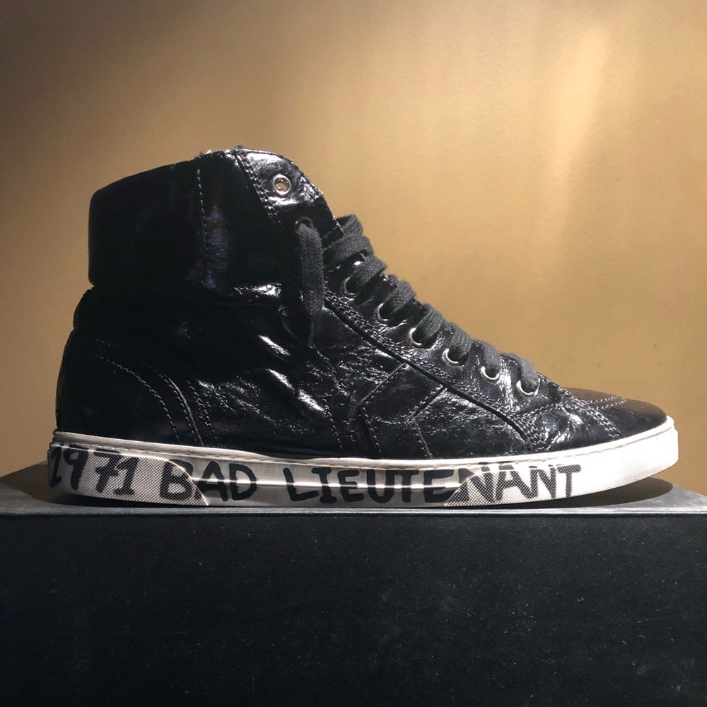 Men’s Saint Laurent High Top Sneakers